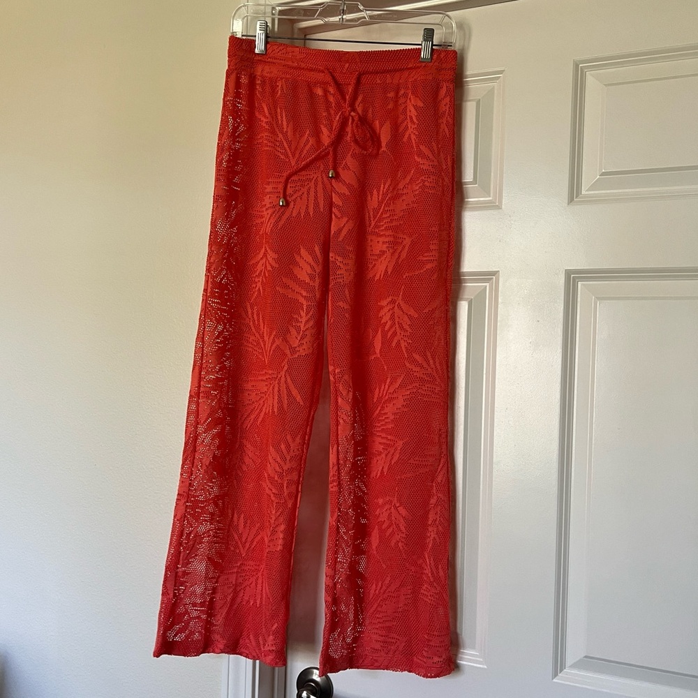 Wide Leg Beach Cover Up Pants
